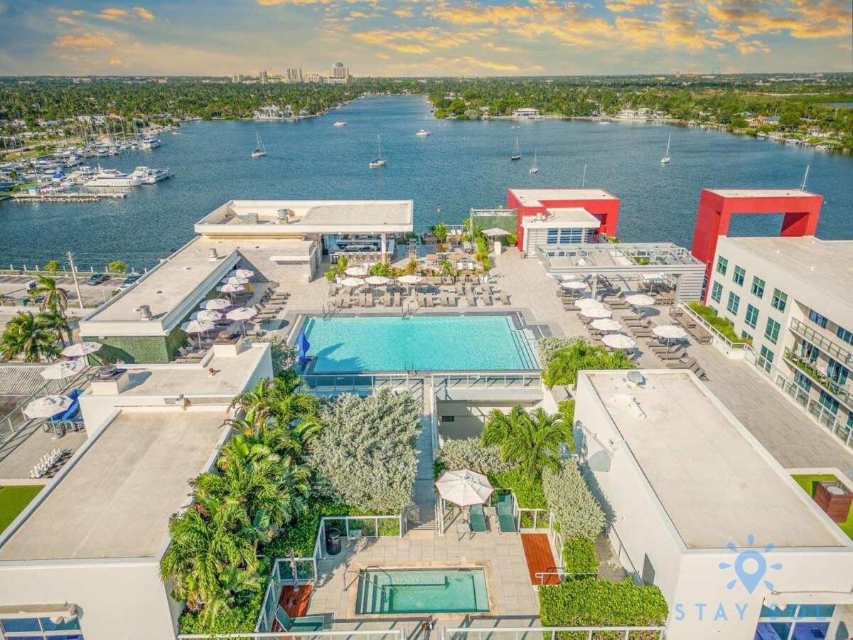 Rooftop Pool - Balcony - Hollywood Beach Broad - Walk Exterior foto