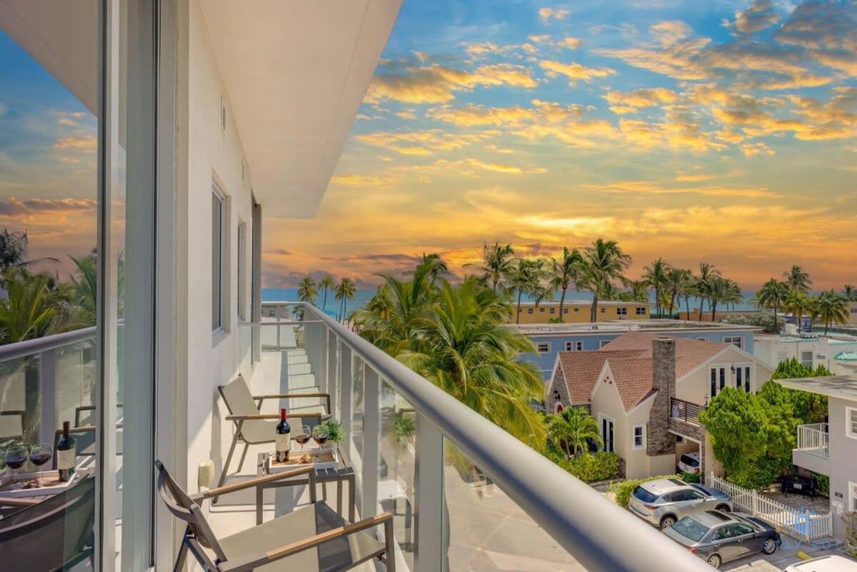 Rooftop Pool - Balcony - Hollywood Beach Broad - Walk Exterior foto